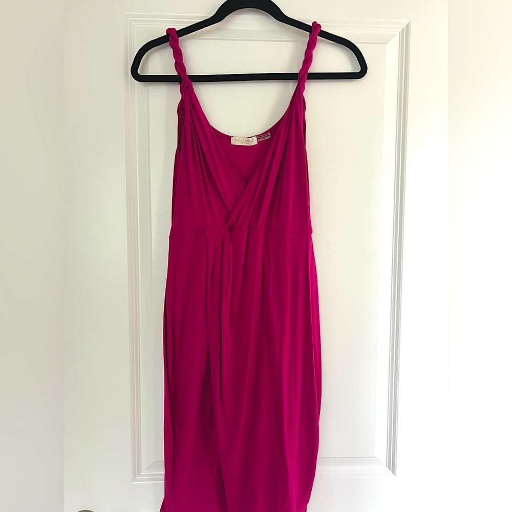 Ramy Brook Dark Pink Berry Size Small Strappy Dress